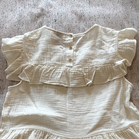 Ivory Ruffle Top - Picture 2 of 3